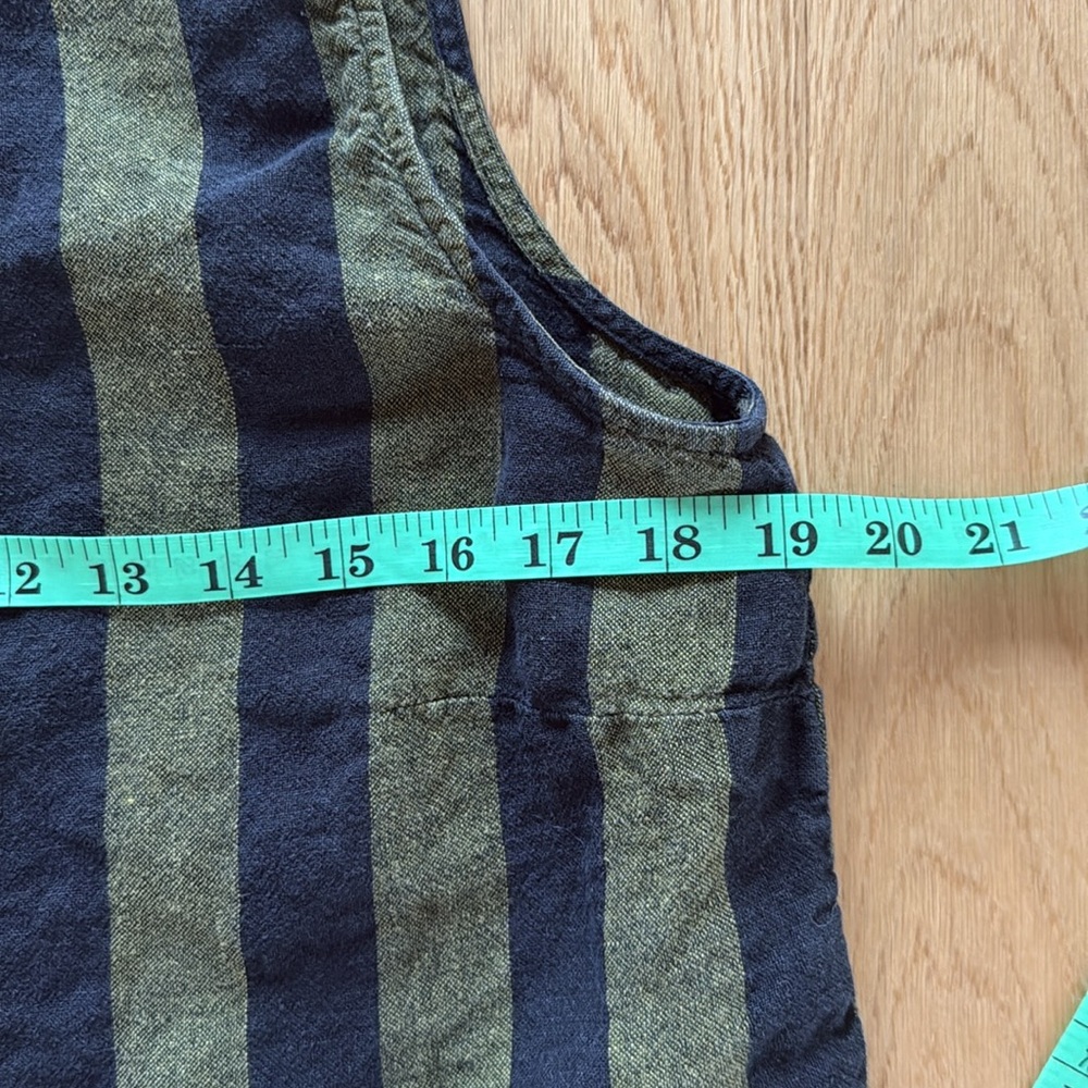 Beyond nine top black&olive stripe - Picture 3 of 5